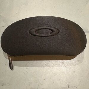 Oakley Sunglasses Eyeglasses Hard Zipper Black Case With Soft Cover - New